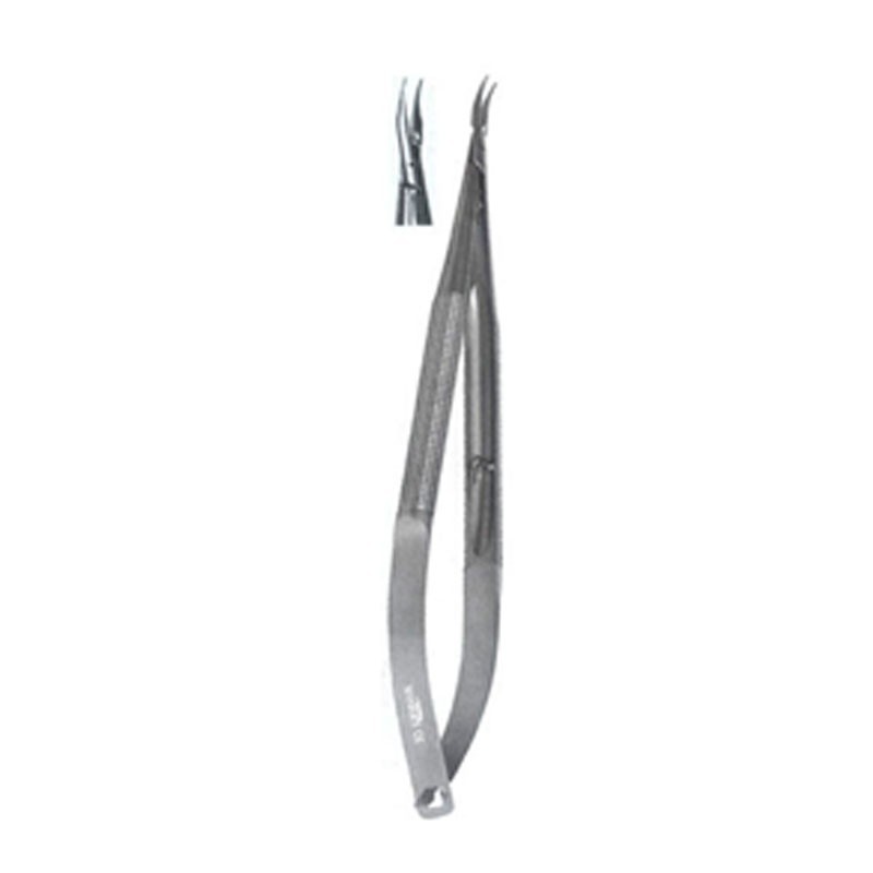 Porta aguja para micro cirugia INOX 18cm