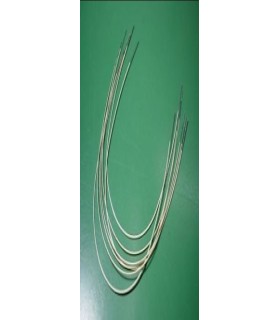 Arcos Niti® súper elásticos estéticos redondos .20(inf). También disponible en acero. Bolsa de 1 ud.