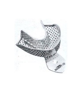 Cubeta metálica de acero inoxidable perforada Rimlock (Inferior talla extra pequeña 5)