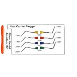 Espaciador Heat Carrier plugger (condensador) 1mm+1mm (mango silicona)