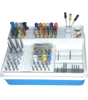 Caja de endodoncia multi uso (plástico duro) para Autoclave