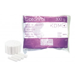 COTONROL KDM rollos algodon 300 g nº2 (600 ud)